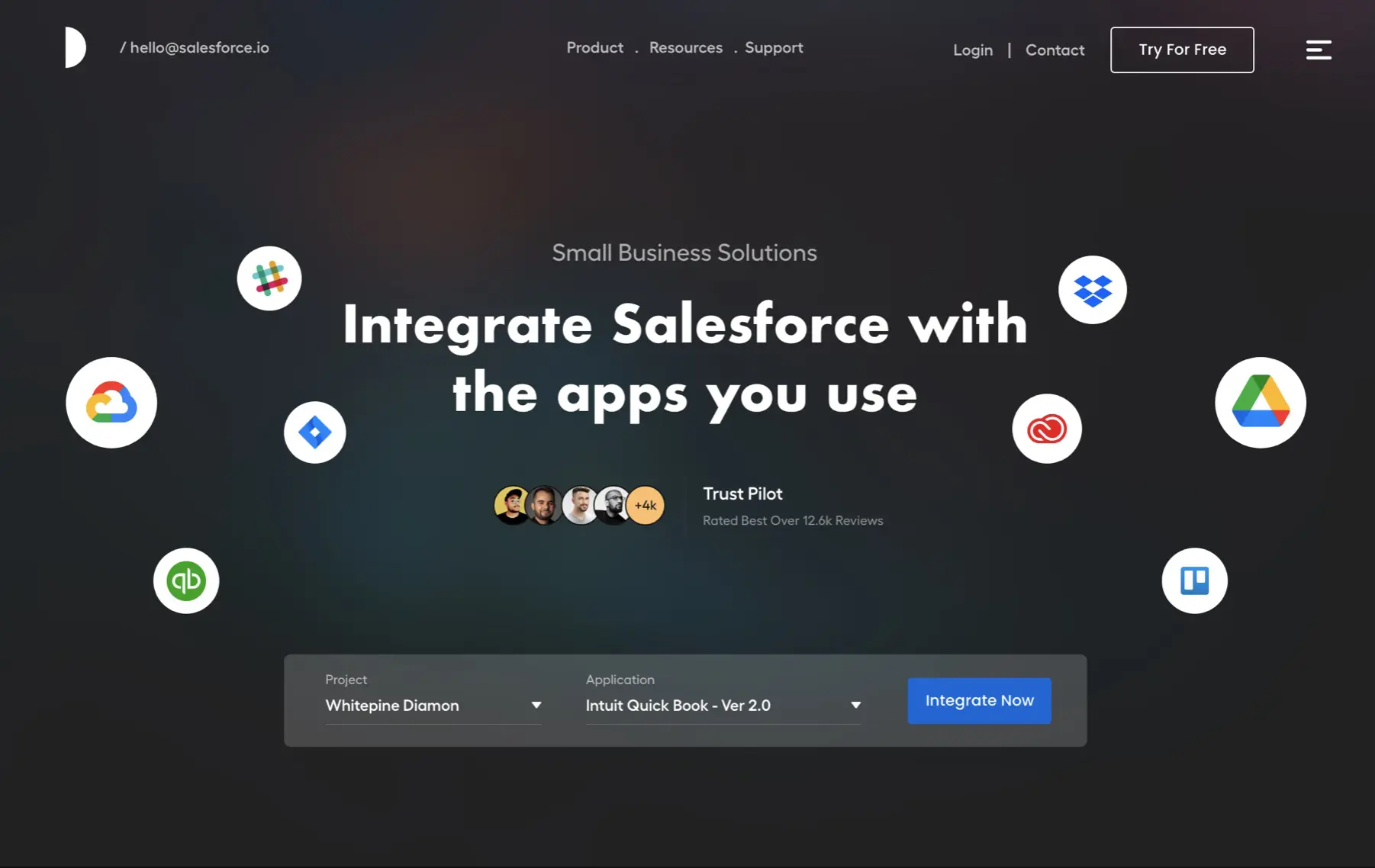 Tendencia de diseño de sitio web en dark mode
