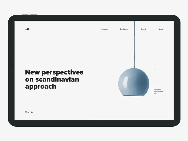 Diseño web minimalista