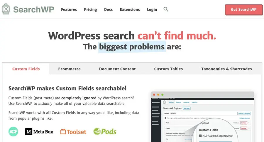 plugin SearchWP