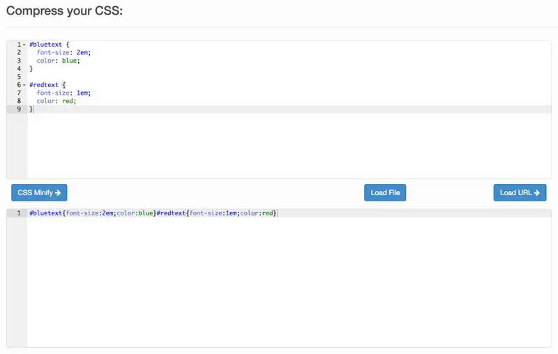 Plugin de minificación en WordPress Clean CSS