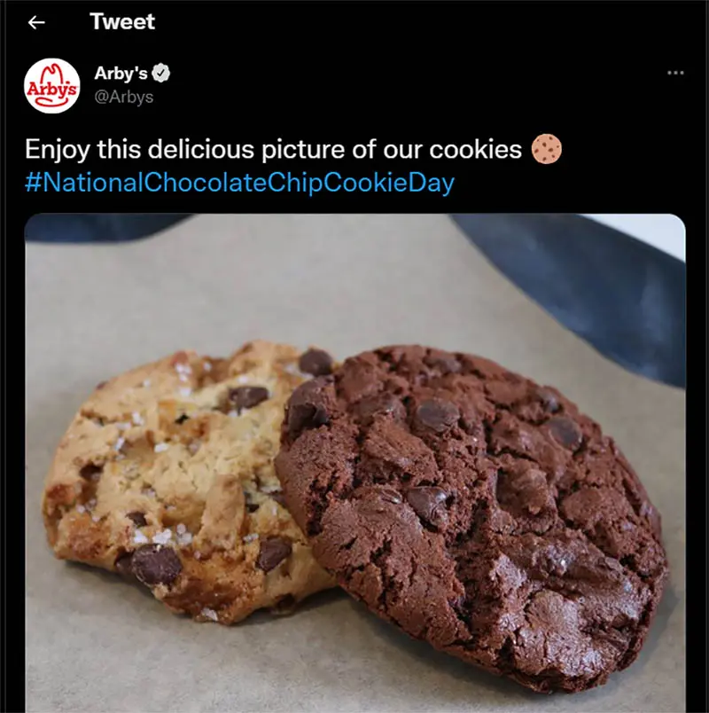 Un ejemplo de tendencias en redes sociales.