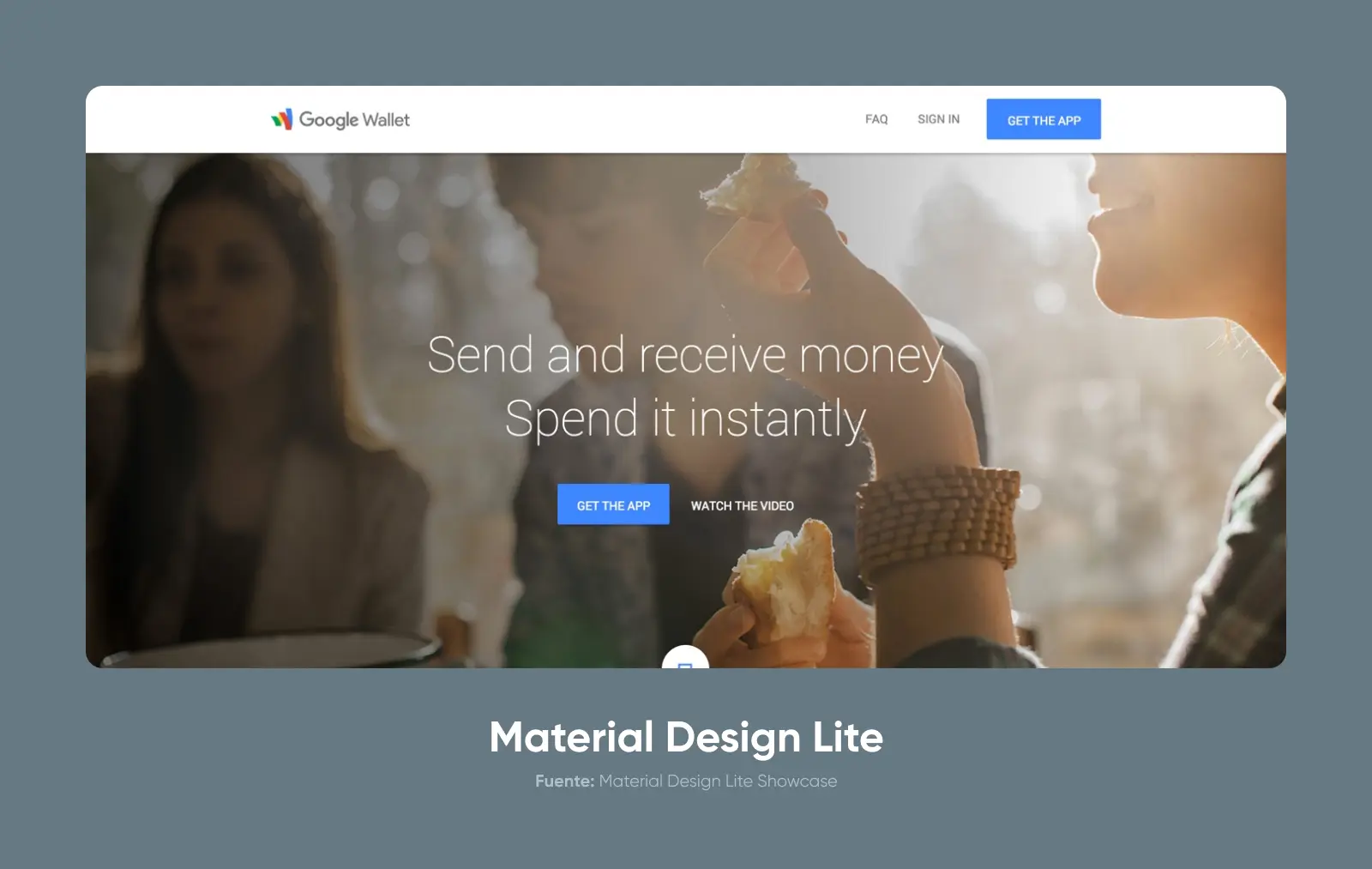 Material Design Lite (MDL).