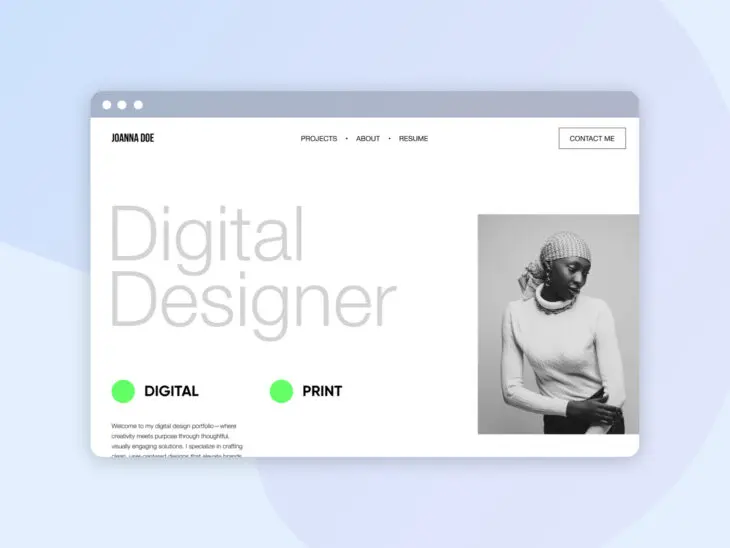 ¿Eres creativo? Estos 12 Ejemplos de Portafolios de Diseño te Ayudarán a Destacar thumbnail