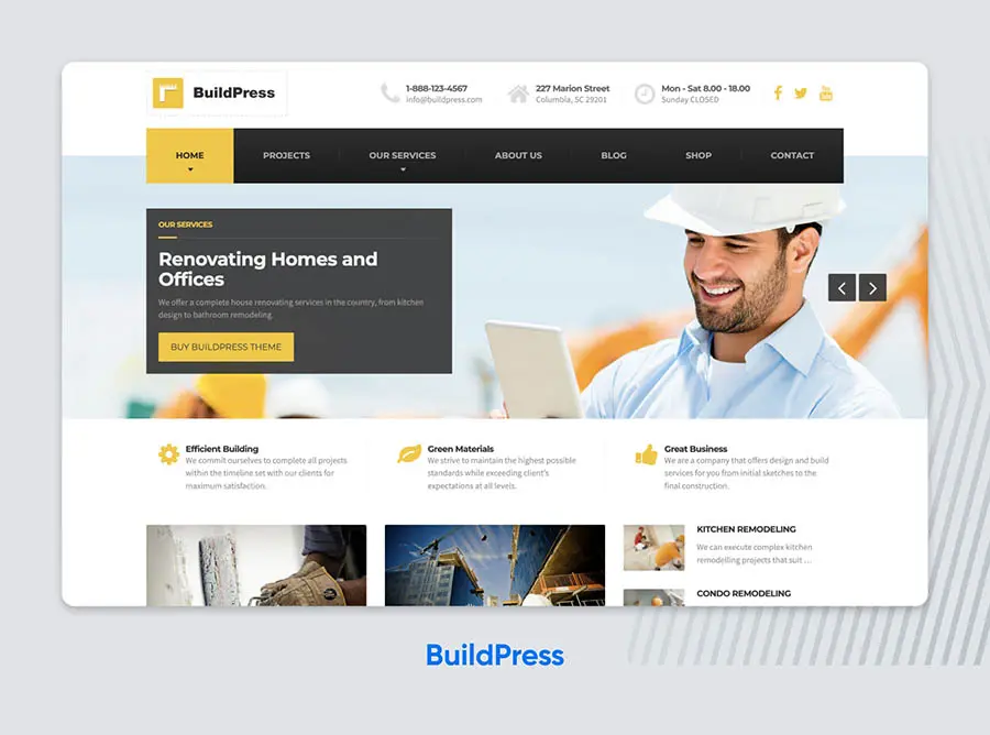 Tema BuildPress