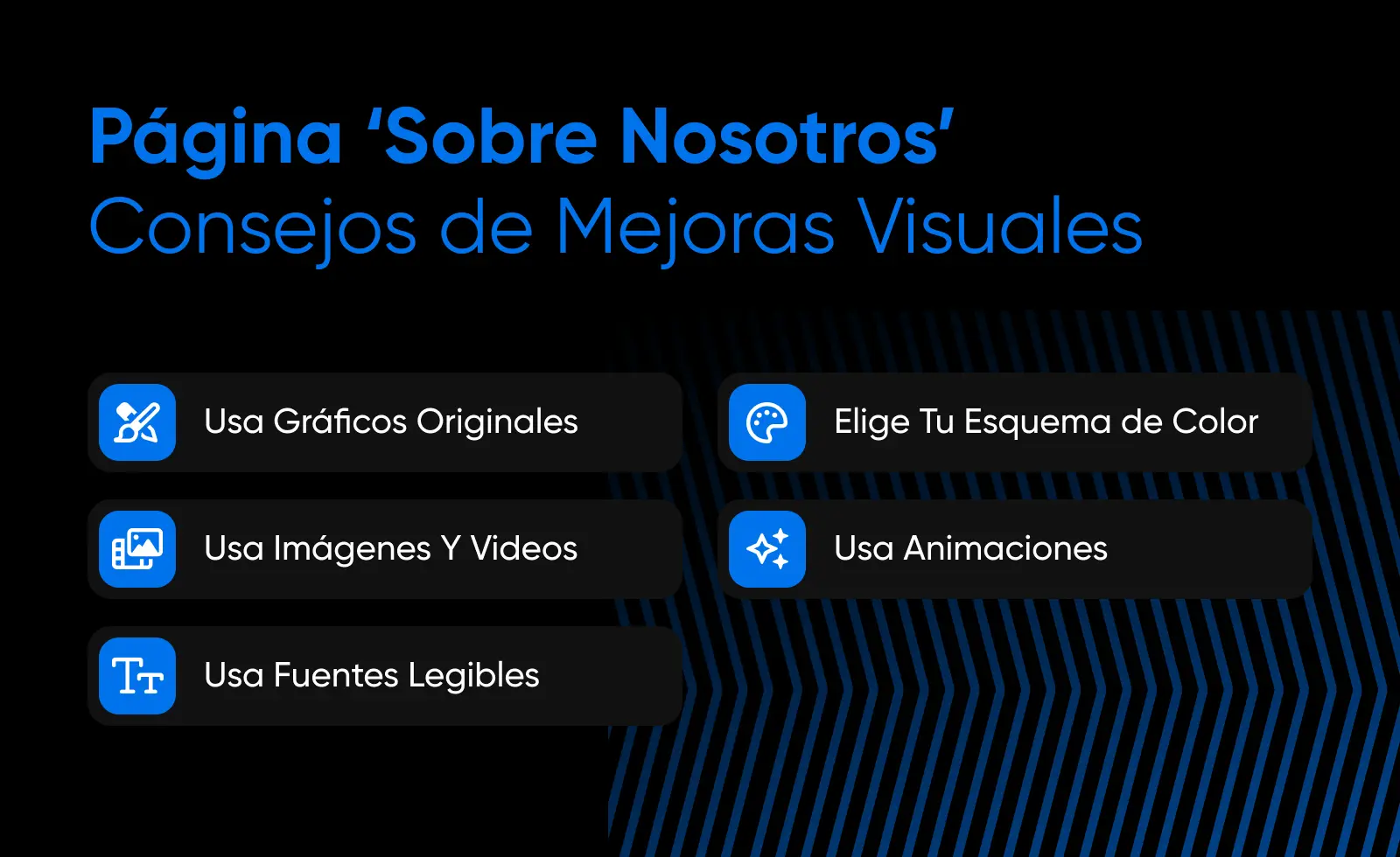 Consejos para mejorar visualmente tu página 'Sobre nosotros'