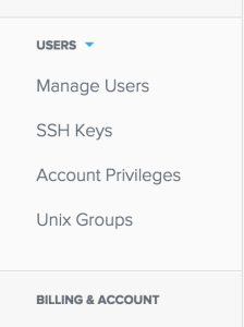 Manage Users
