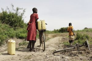 Água em Uganda