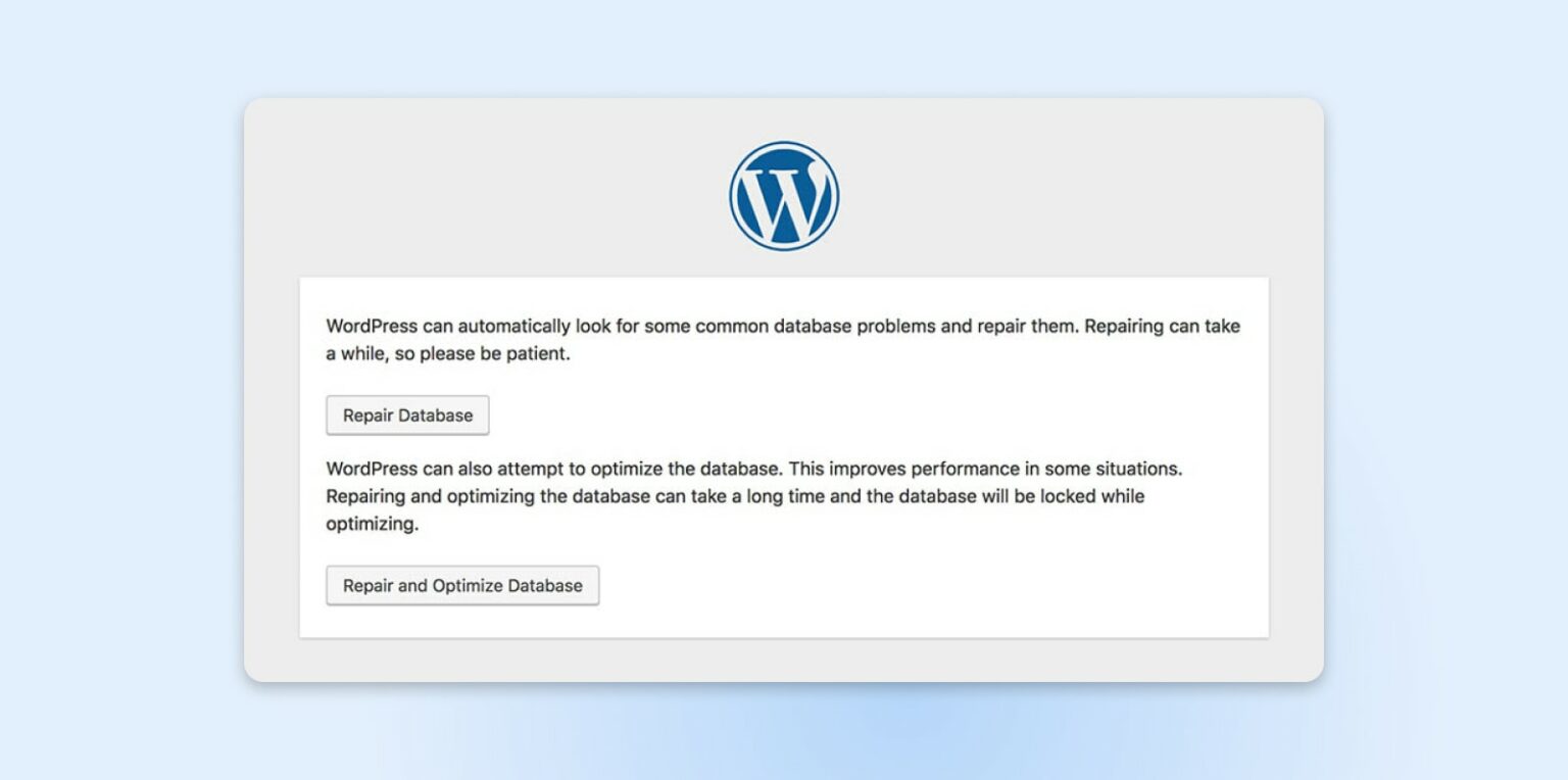 Wp Adminmaint
