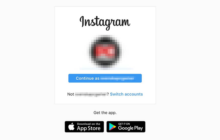 Connecting your Instagram account to WordPress.