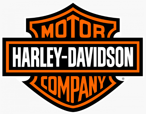 The Harley-Davidson logo.