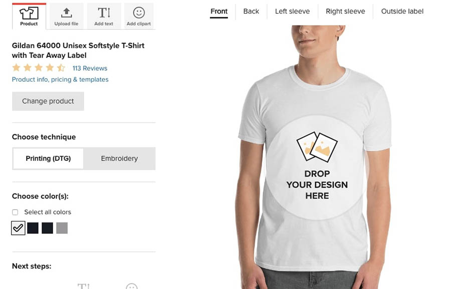 How To Use Printful To Sell T Shirts And Other Swag With Woocommerce Internet Technology News - fake abs light t shirtdesign roblox