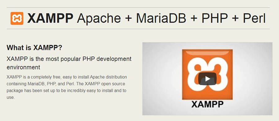 XAMPP PHP Development Environment