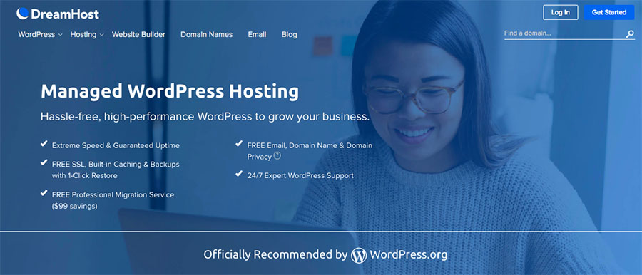 Managed WordPress Hosting from DreamHost