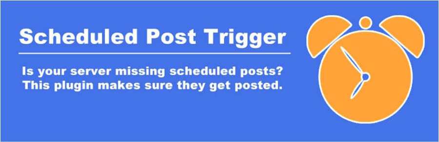 The Scheduled Posts Trigger plugin.