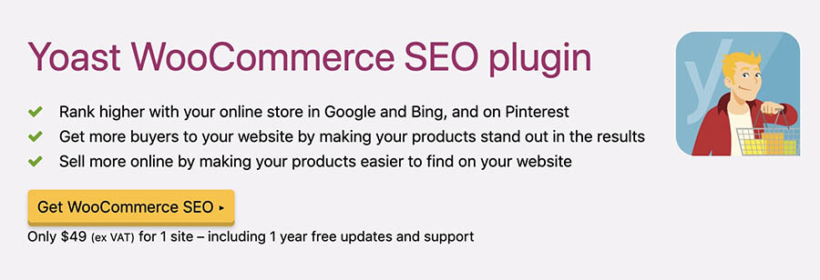 The Yoast WooCommerce SEO plugin.