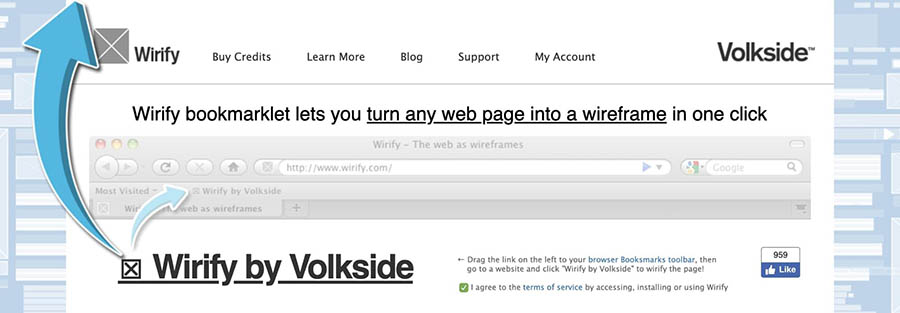 The Wirify bookmarklet.