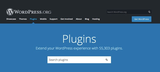 The WordPress plugin directory. 