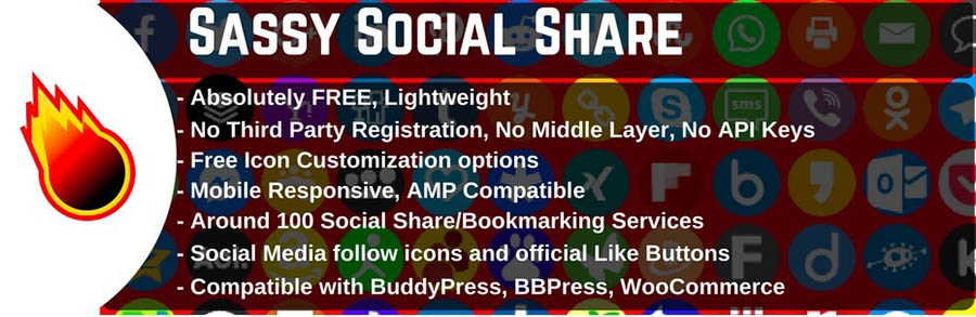 The Sassy Social Share plugin.