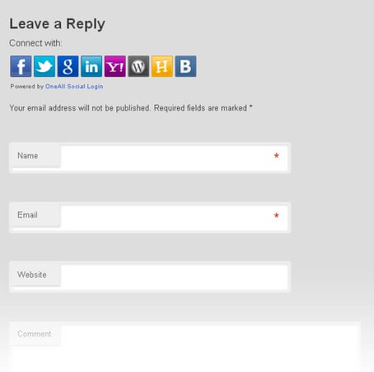 The Social Login plugin.