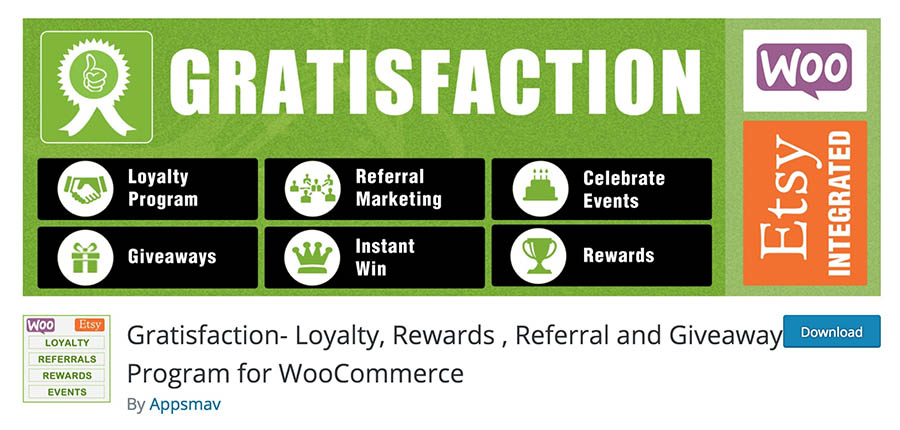 https://wordpress.org/plugins/gratisfaction-all-in-one-loyalty-contests-referral-program-for-woocommerce/