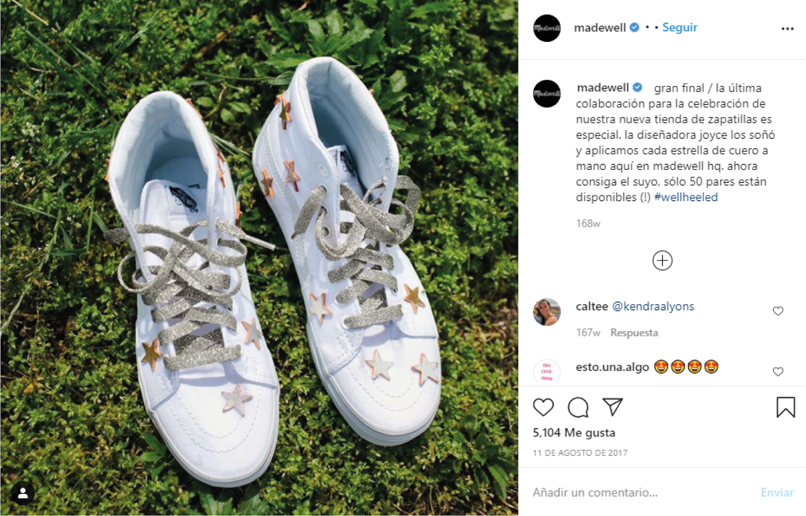 Madewell en Instagram