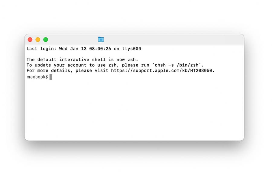 Flushing the DNS cache in MacOS.