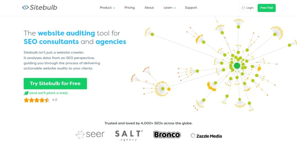 O site Sitebulb