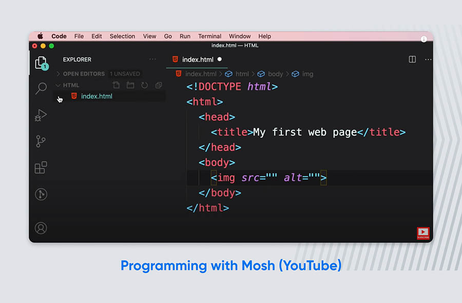 Programando con Mosh, recurso gratuito para aprender a codificar