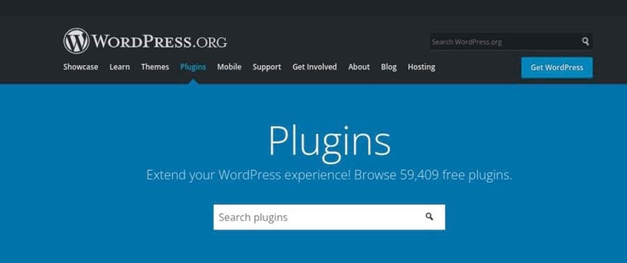 The WordPress Plugin Directory.