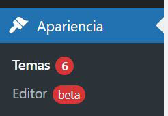 Abriendo el Full Site Editor