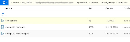 Creando un archivo index.html