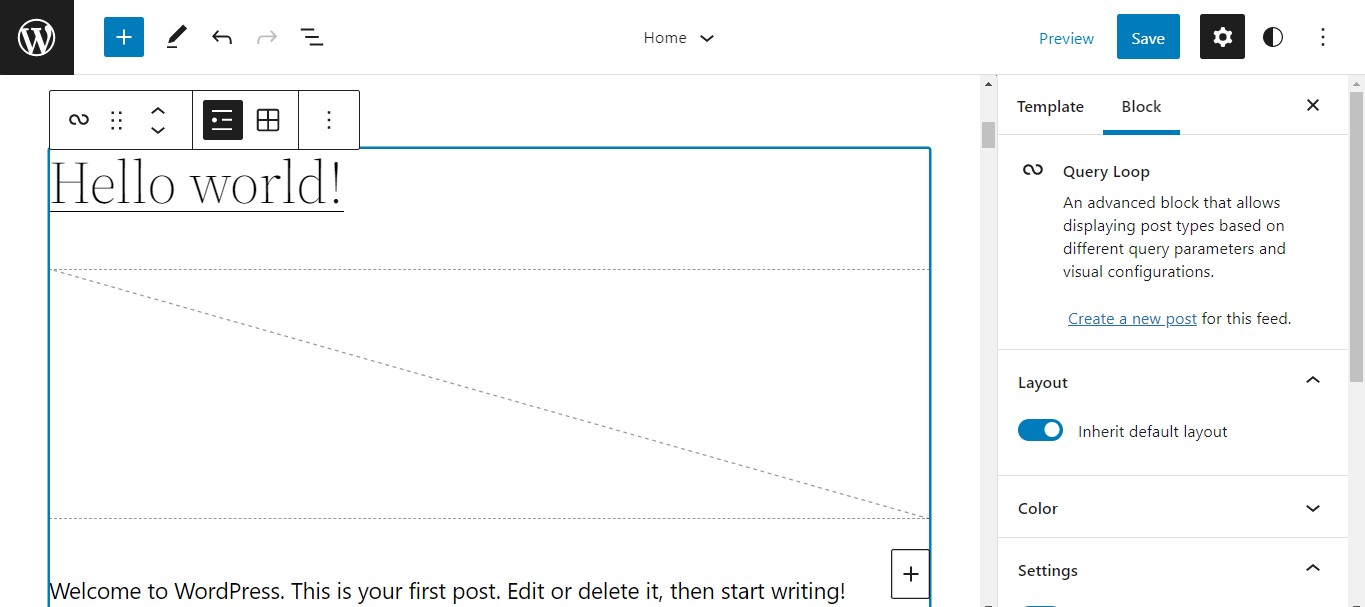 WordPress Query Loop Block