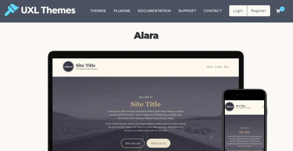 WordPress block theme