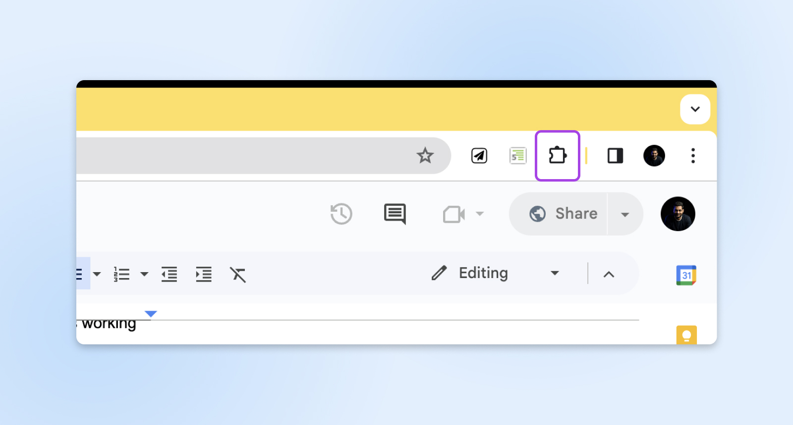 Icono de Extensiones de Chrome