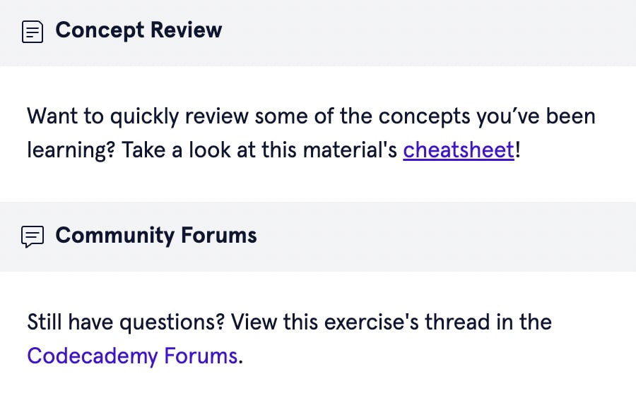 Codeacademy php concept review forums