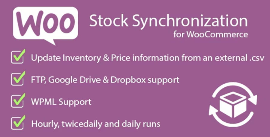 Stock Syncrhonization for WooCommerce