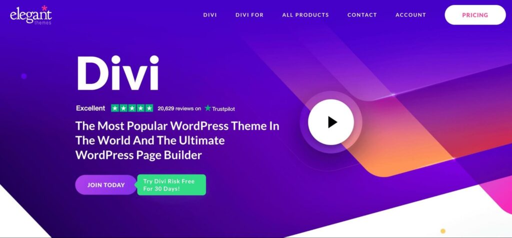 Divi theme