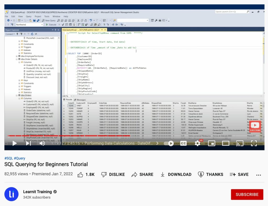 Learnit Training SQL Querying Tutorial