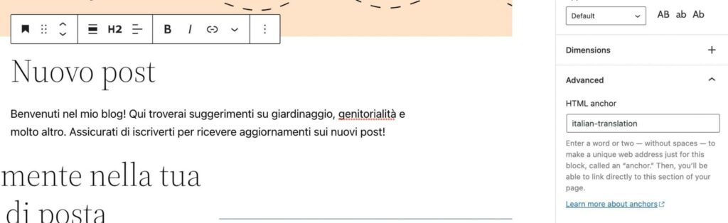 Âncora HTML