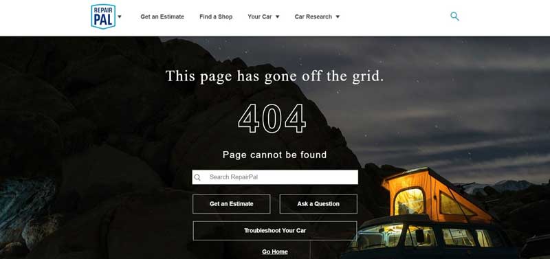404 error page example