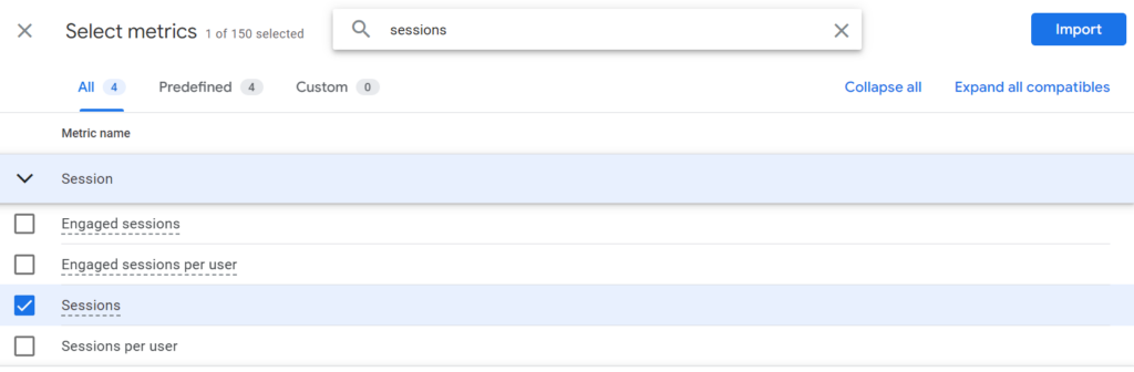 Google Analytics 4 404 error report