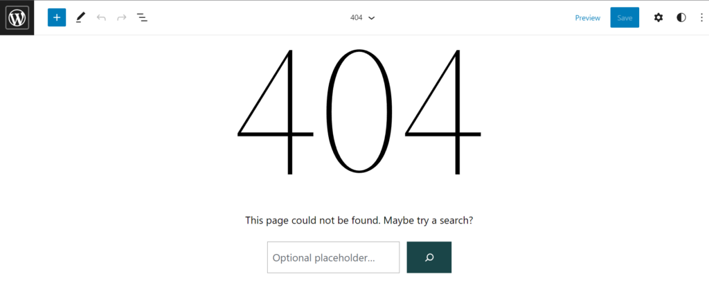 404 error page example