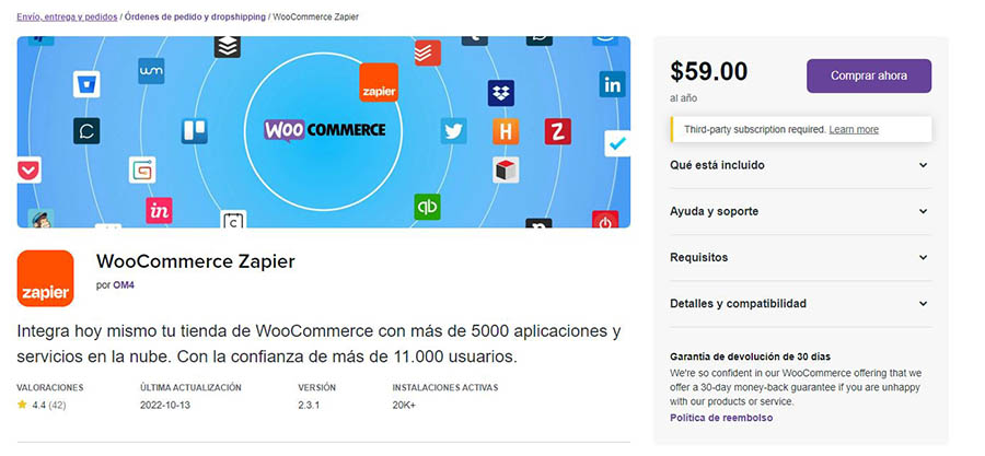 WooCommerce Zapier Extension