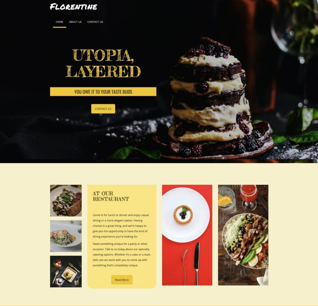 Website Builder template