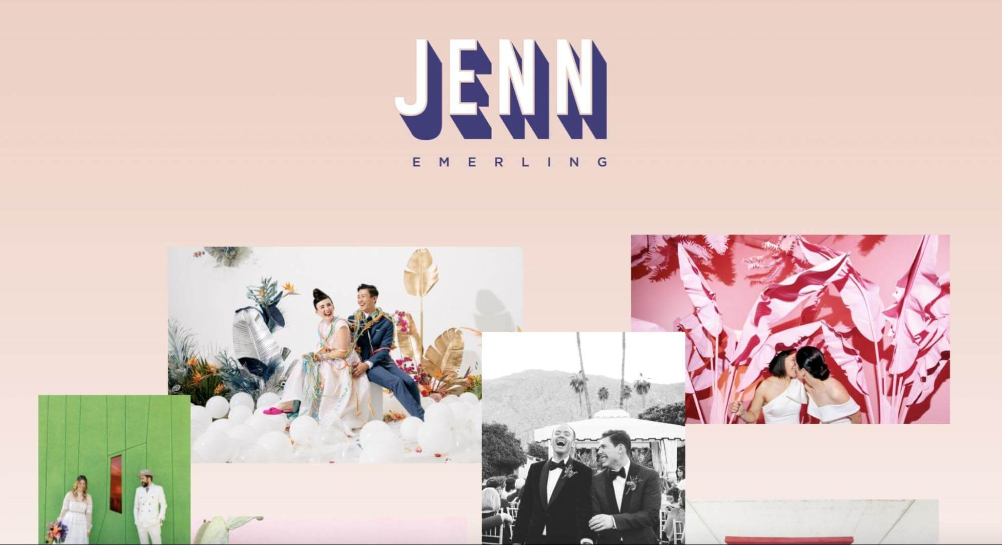Jenn Emerling photography portfolio website
