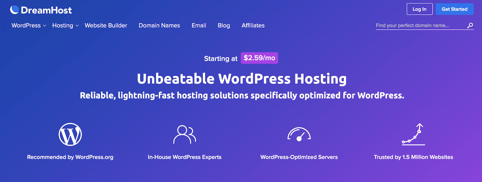 DreamHost WordPress hosting