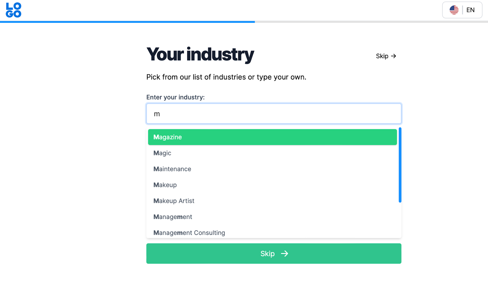 Add industry