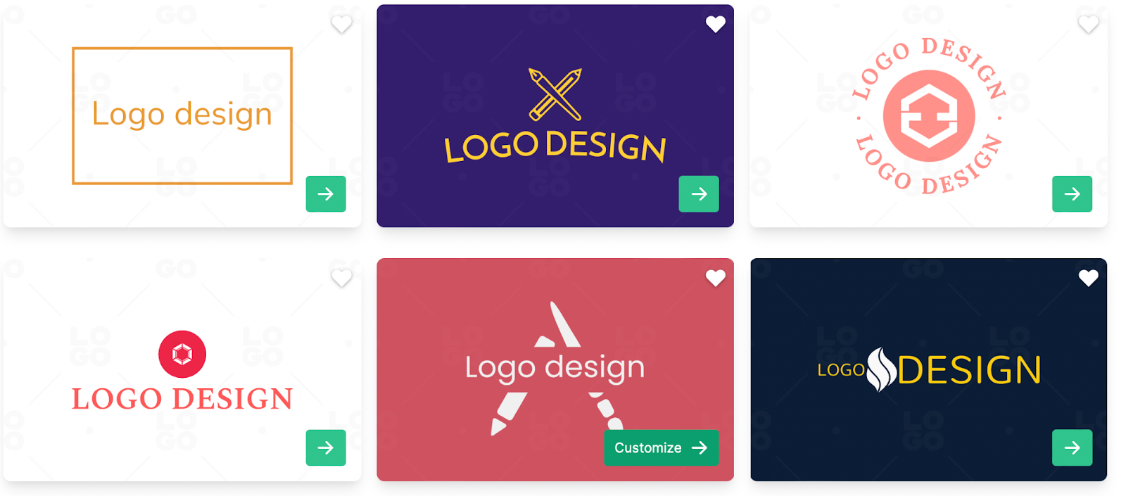 Customize logo