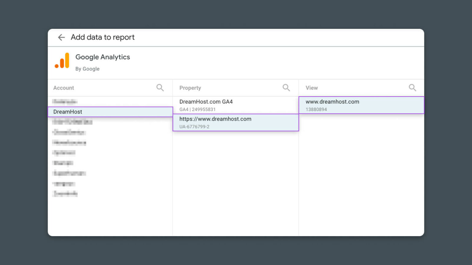 Creating Analytics Reports in Looker Studio - DreamHost