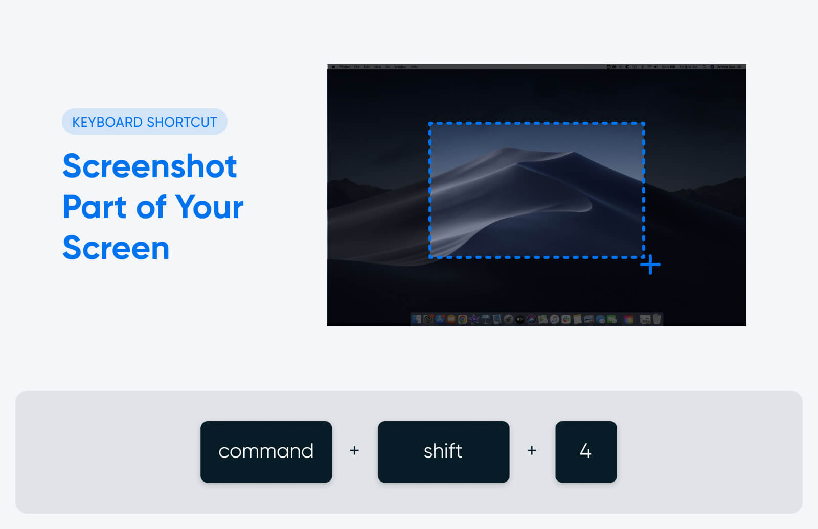 How to screenshot part of your screen on Mac